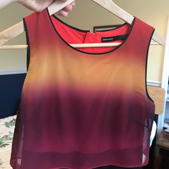 Karen Millen pleated ombré dress - Picture 5 of 5